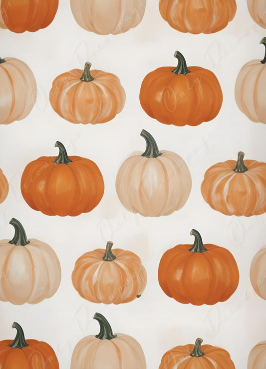 Large Decoupage Paper for Furniture - 6 Size Options - Halloween Collection