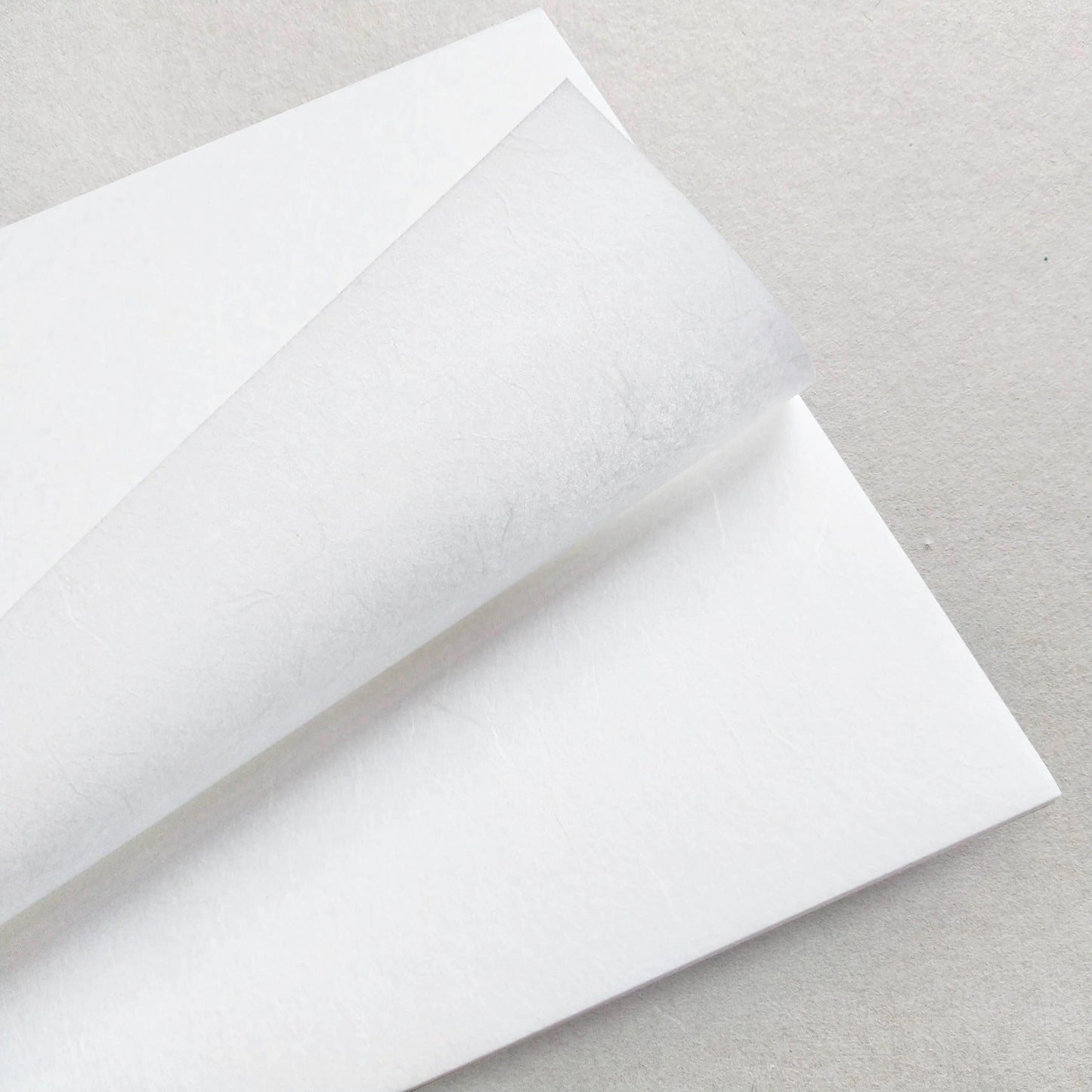 Large Size Plain Rice Paper - 12 Size Options - Blank Decoupage Paper - 5 Sheets