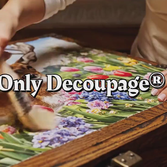 Furniture Decoupage Paper — 8 Size Options — Alice in Wonderland Rice Paper